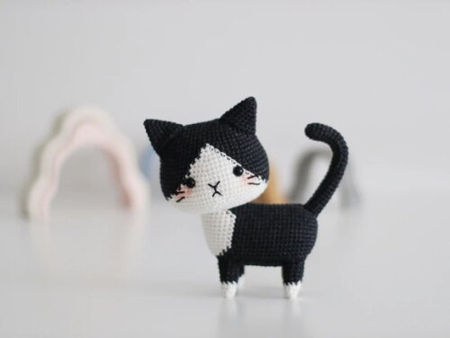 Receita Gatinho Amigurumi