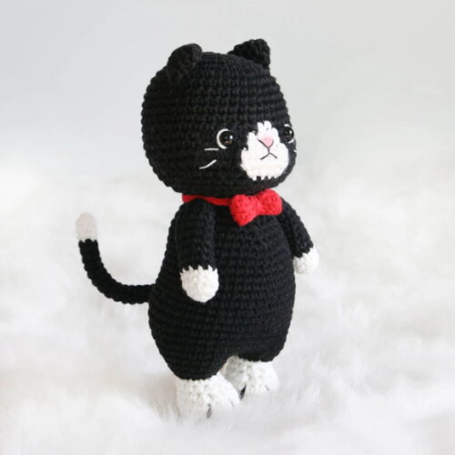 Receita Gatinho Amigurumi