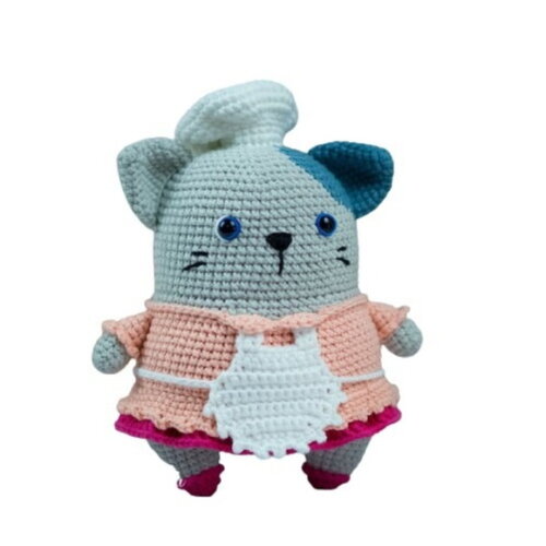 Receita Gatinho Amigurumi