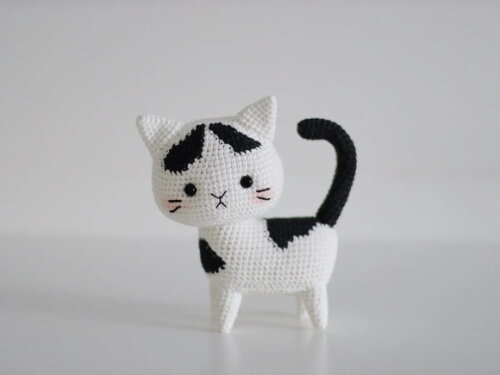 Receita Gatinho Amigurumi