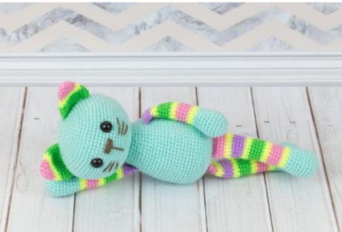 Receita Gatinho Amigurumi