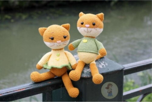 Receita Gatinho Amigurumi