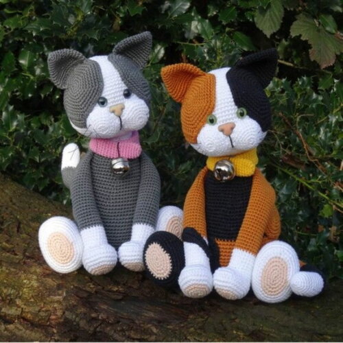 Receita Gatinho Amigurumi