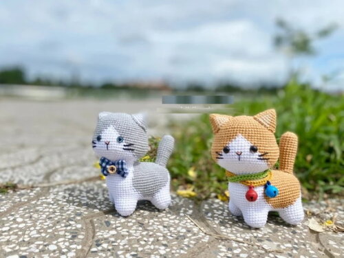 Receita Gato Amigurumi