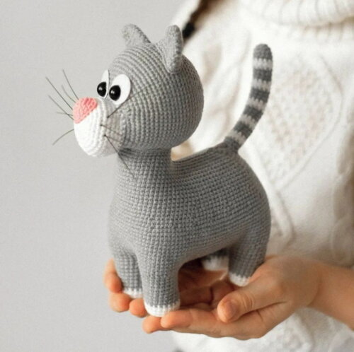 Receita Gato Amigurumi