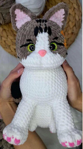 Receita Gato Amigurumi