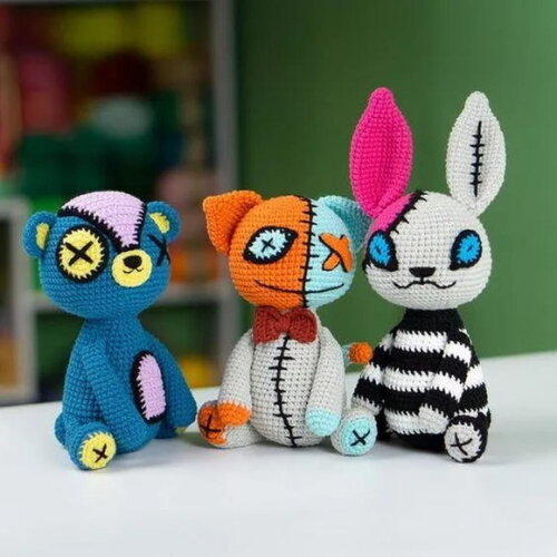 Receita Gato Halloween Amigurumi