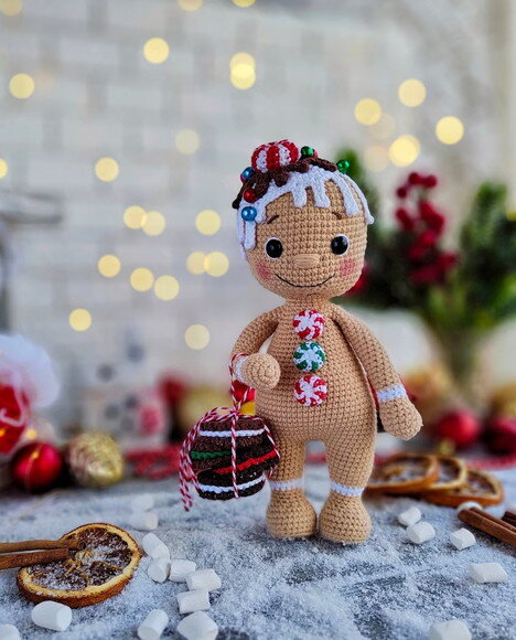 Receita Gengibre Amigurumi