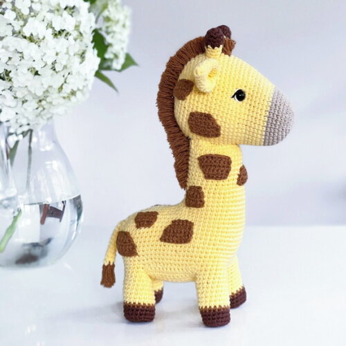 Receita Girafa Amigurumi