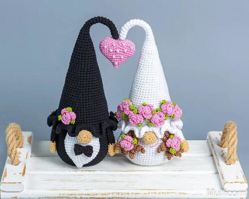 Receita Gnomos Amigurumi
