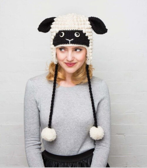 Receita Gorro Ovelha Amigurumi