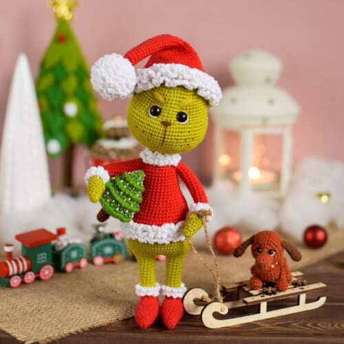 Receita Gritch Amigurumi
