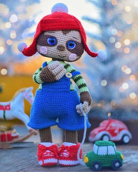 Receita Guaxinim Amigurumi