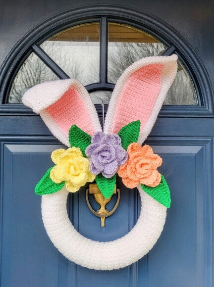 Receita Guirlanda Pascoa Amigurumi