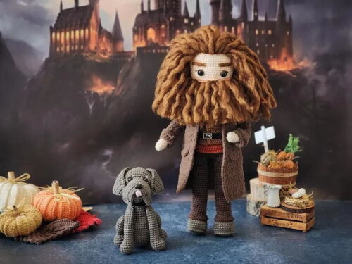 Receita Hagrid Amigurumi