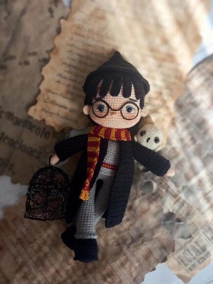 Receita Harry Amigurumi