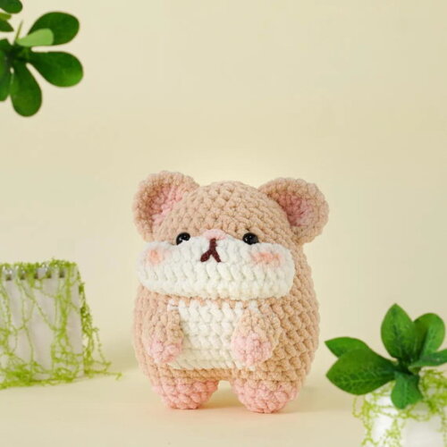 Receita Hamster Amigurumi