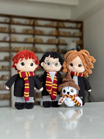 Receita Harry Potter Amigurumi
