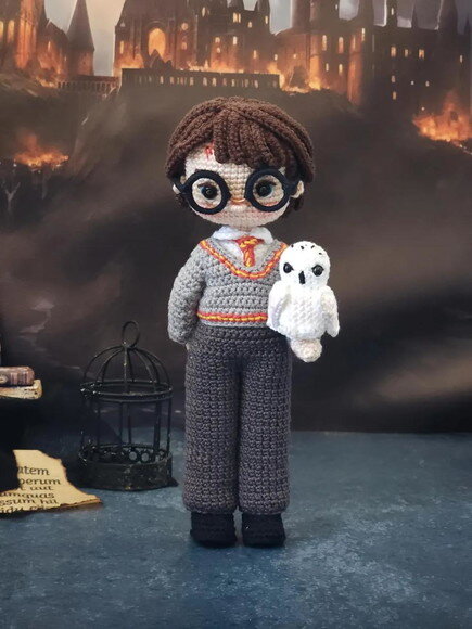 Receita Harry Potter Amigurumi