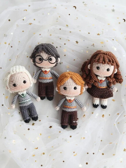 Receita Harry Potter Amigurumi