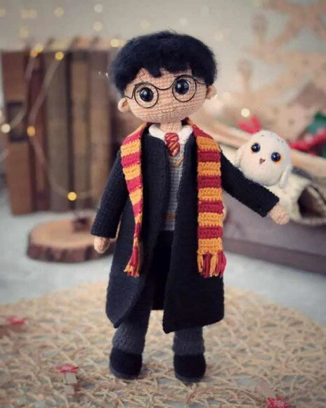 Receita Harry Potter Amigurumi