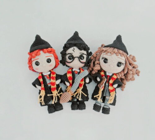 Receita Harry Potter Amigurumi