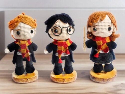 Receita Harry Potter Amigurumi