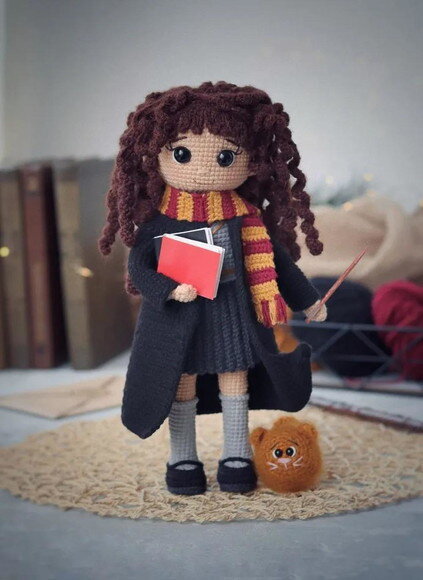 Receita Hermione Amigurumi