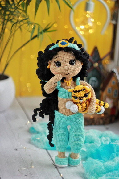 Receita Jarmine Amigurumi