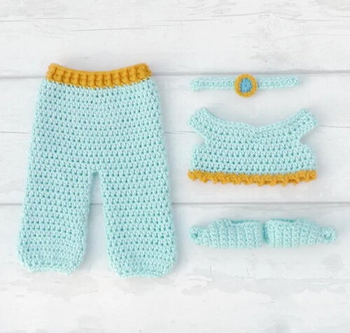 Receita Jasmine Bella Amigurumi