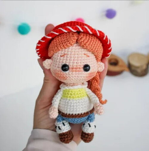 Receita Jessie Amigurumi