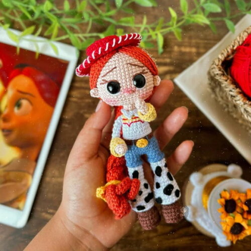 Receita Jessie Amigurumi