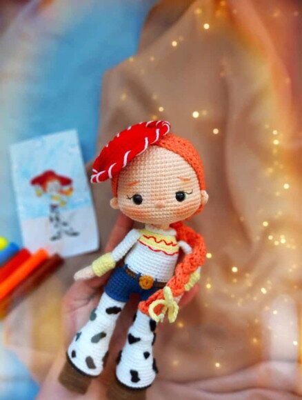 Receita Jessie Amigurumi