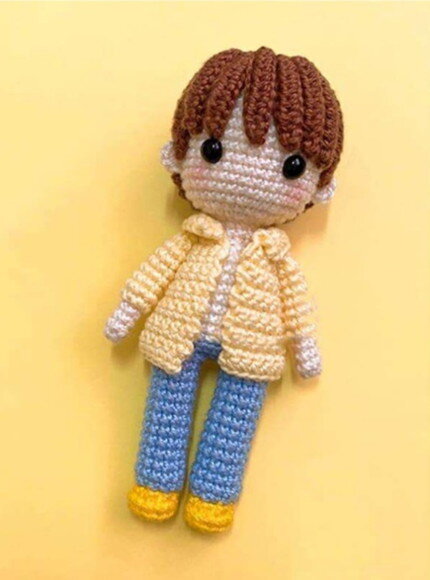 Receita Jin Butter Bts Amigurumi