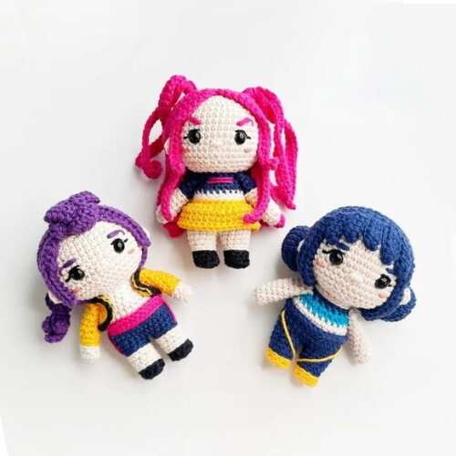 Receita K-pop Amigurumi