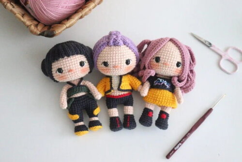 Receita K-pop Amigurumi
