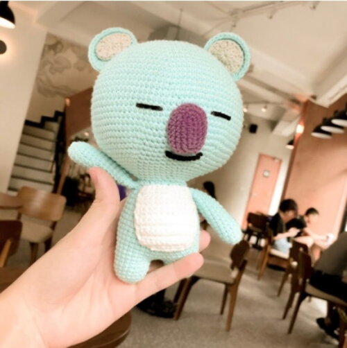 Receita Koya Bts Amigurumi