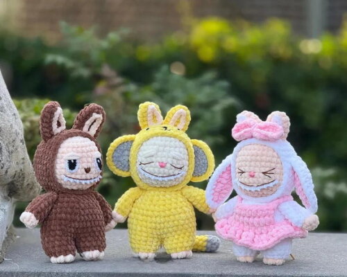 Receita Labubu Amigurumi