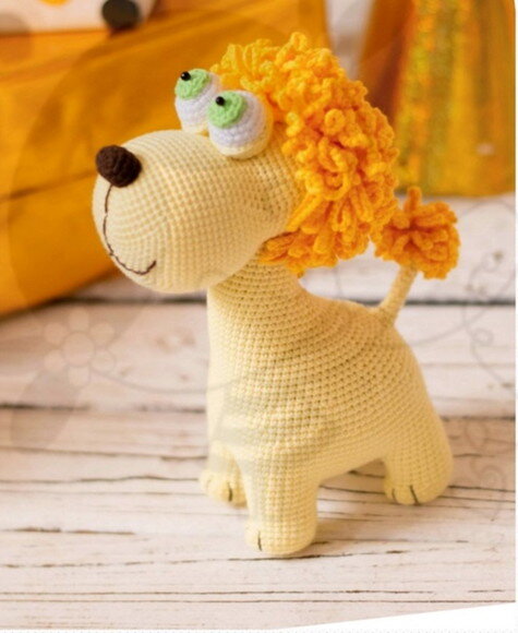 Receita Leão Amigurumi (2)