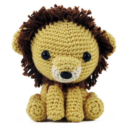 Receita Leão Amigurumi