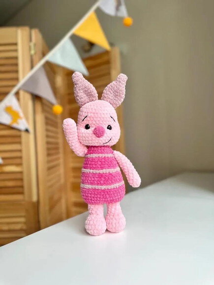 Receita Leitao Amigurumi