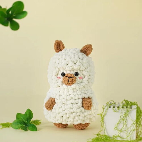 Receita Lhama Amigurumi