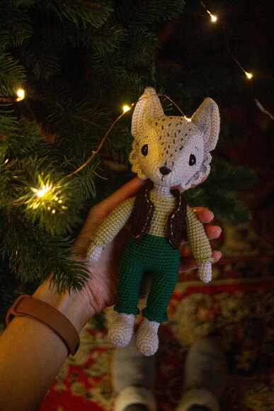 Receita Lobo Amigurumi