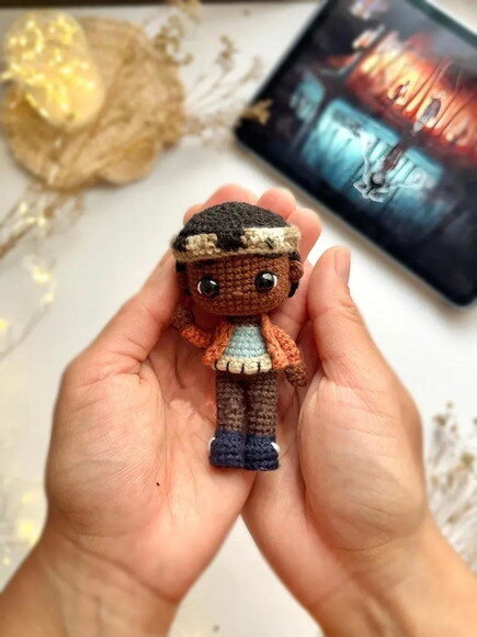 Receita Lucas Stranger Things Amigurumi