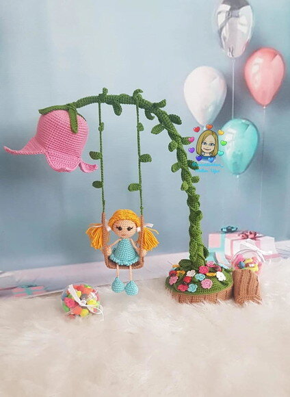 Receita Luminaria Boneca Amigurumi