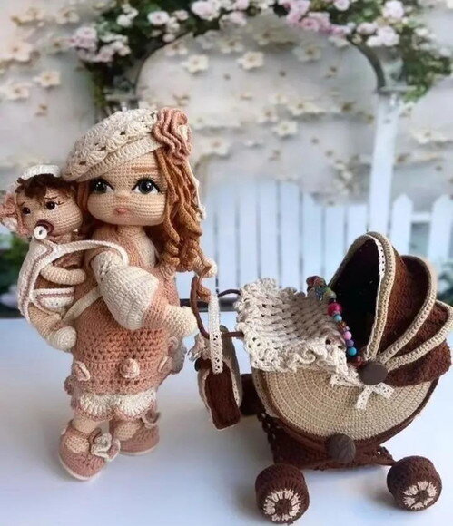Receita Mae e Filha Amigurumi