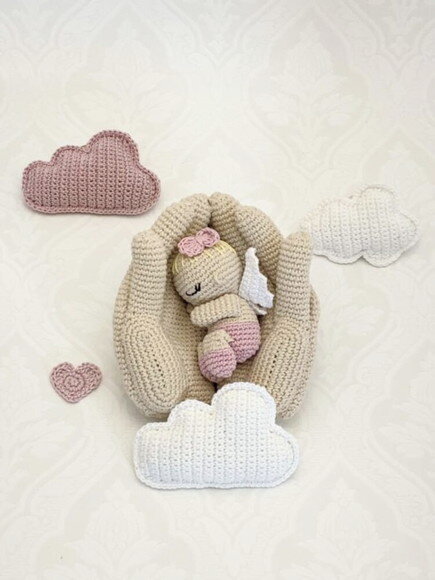 Receita Mão e Menino Amigurumi