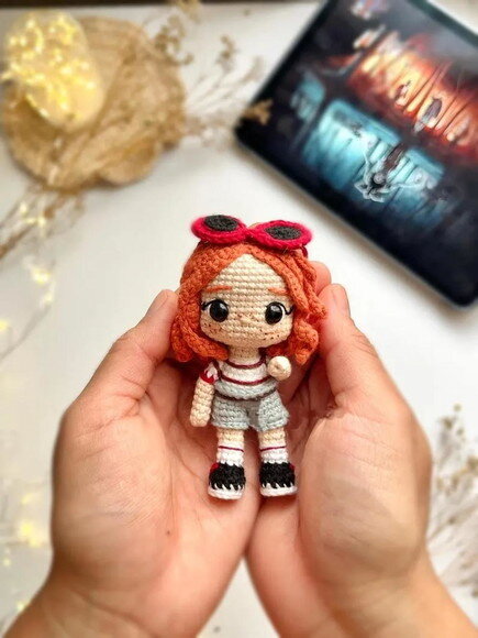 Receita Max Stranger Things Amigurumi