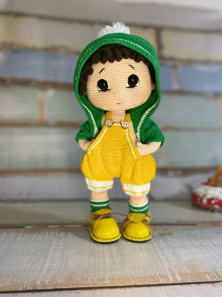 Receita Menino Amigurumi