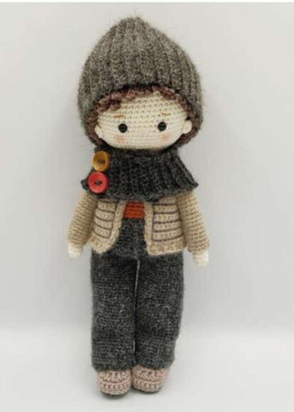 Receita Menino Amigurumi